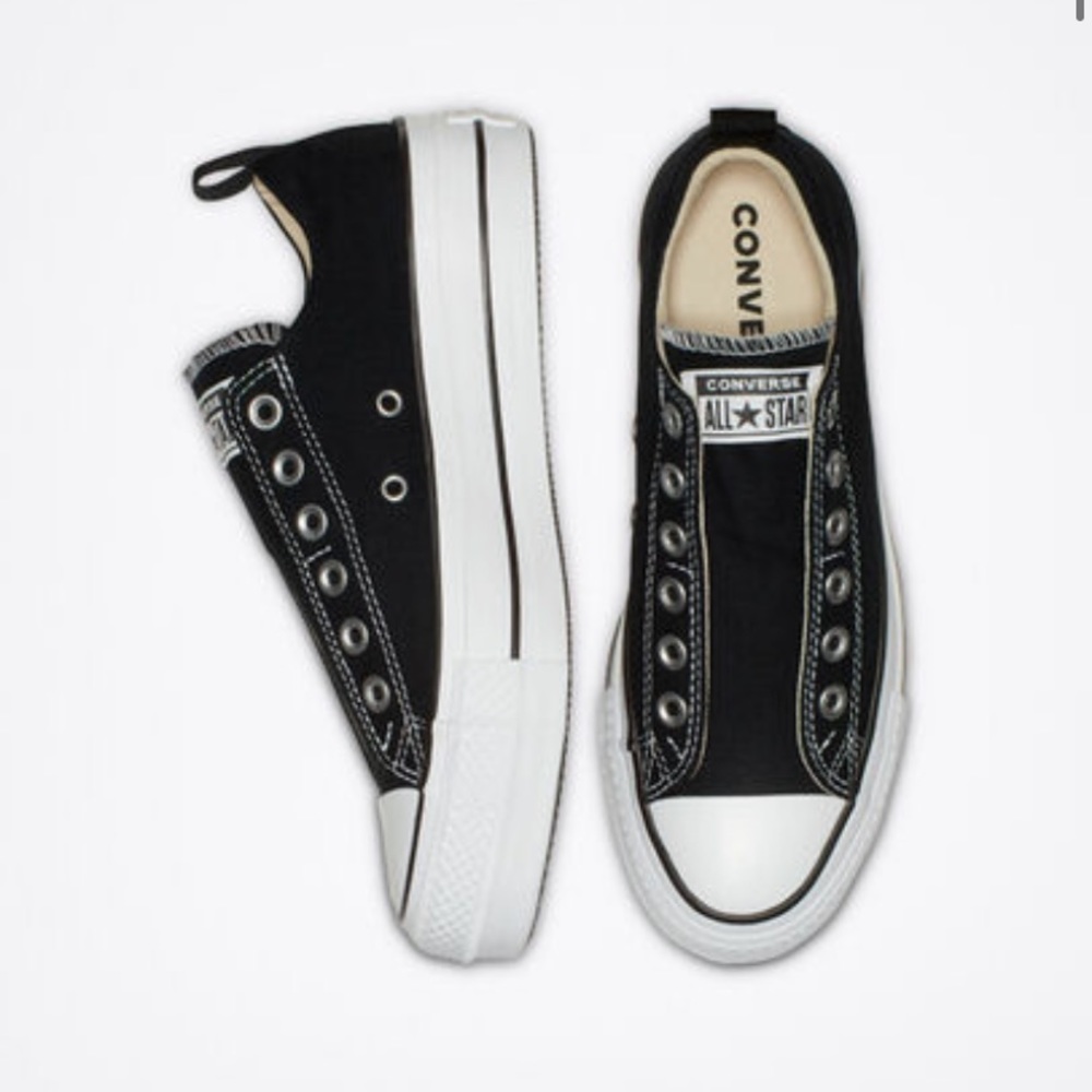 Platform Converse Slip Ons